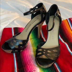 Audrey Brooke black stilletos